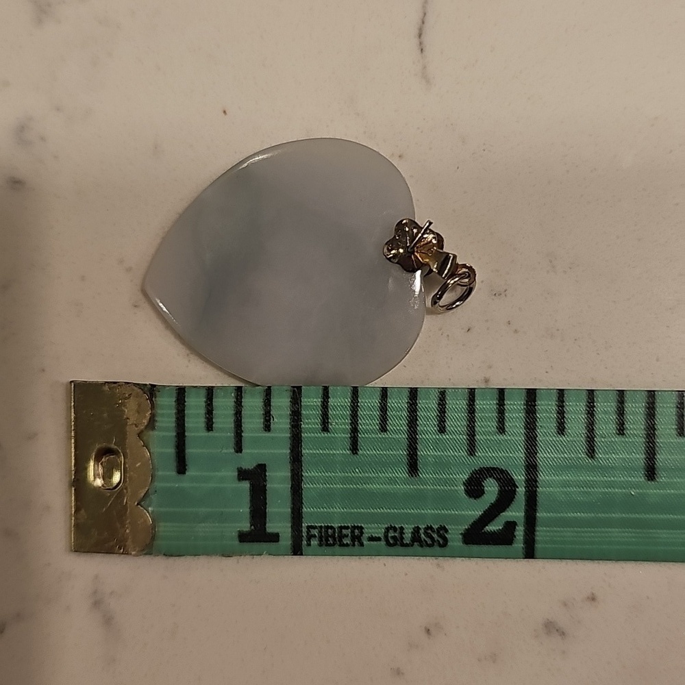 Authentic Jade Heart - Picture 3 of 4